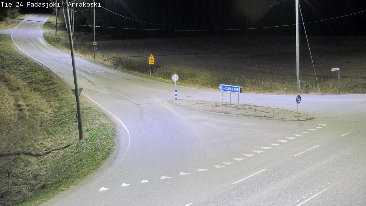 Weather Camera Image Road 24 Padasjoki, Arrakoski, Padasjoki, Päijät-Häme