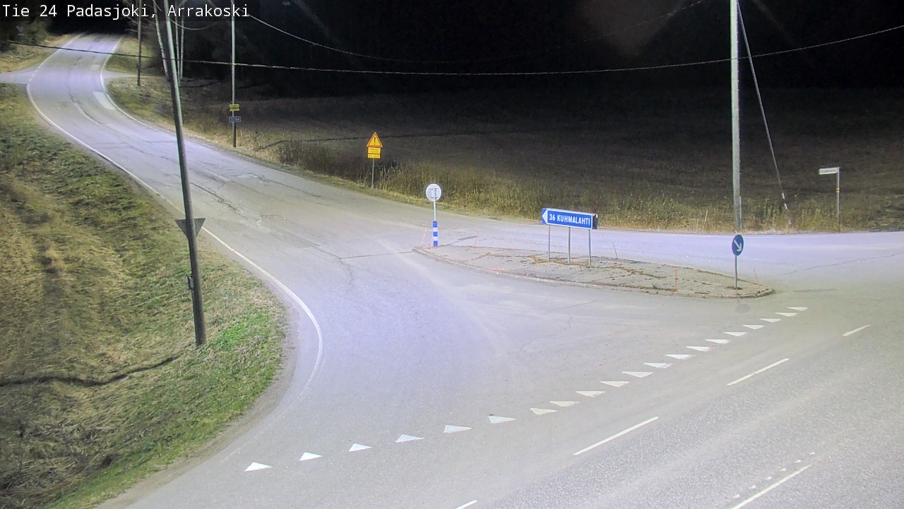 Weather Camera Image Road 24 Padasjoki, Arrakoski, Padasjoki, Päijät-Häme