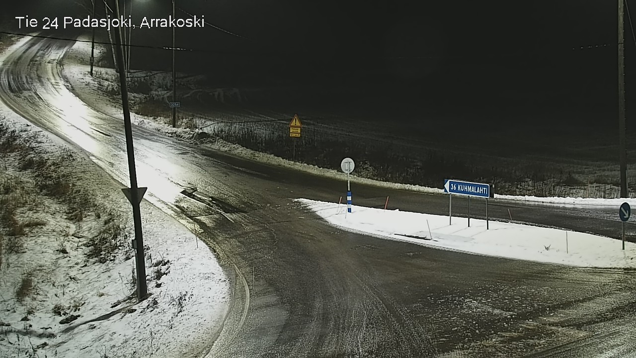 Weather Camera Image Väg 24 Padasjoki, Arrakoski, Padasjoki, Päijät-Häme