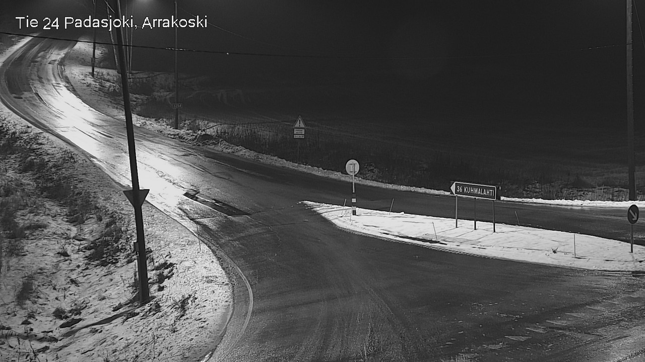 Weather Camera Image Väg 24 Padasjoki, Arrakoski, Padasjoki, Päijät-Häme