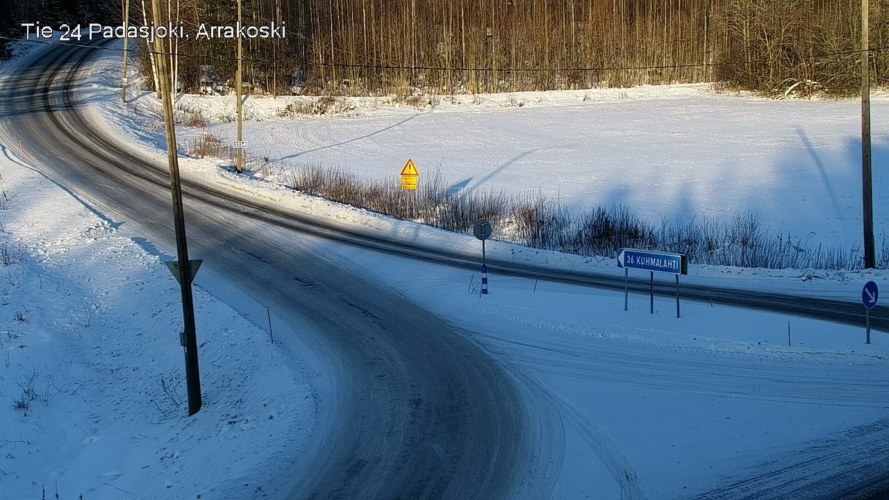 Weather Camera Image Road 24 Padasjoki, Arrakoski, Padasjoki, Päijät-Häme