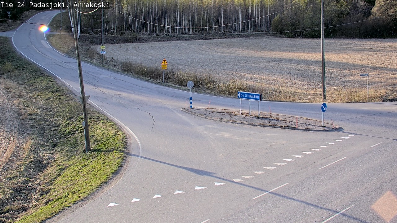 Weather Camera Image Road 24 Padasjoki, Arrakoski, Padasjoki, Päijät-Häme