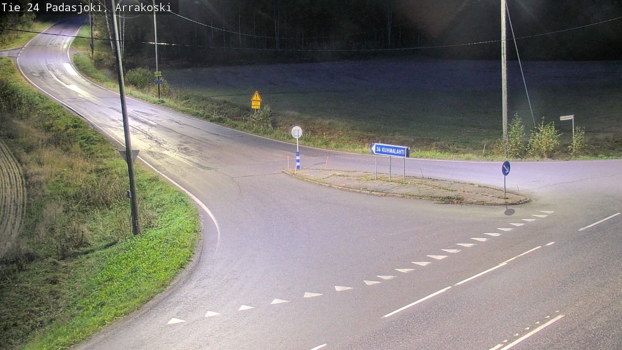 Weather Camera Image Road 24 Padasjoki, Arrakoski, Padasjoki, Päijät-Häme