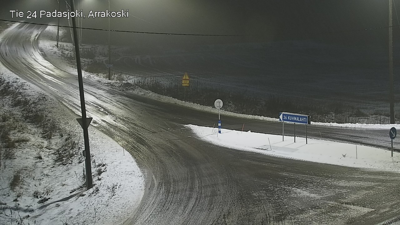 Weather Camera Image Väg 24 Padasjoki, Arrakoski, Padasjoki, Päijät-Häme