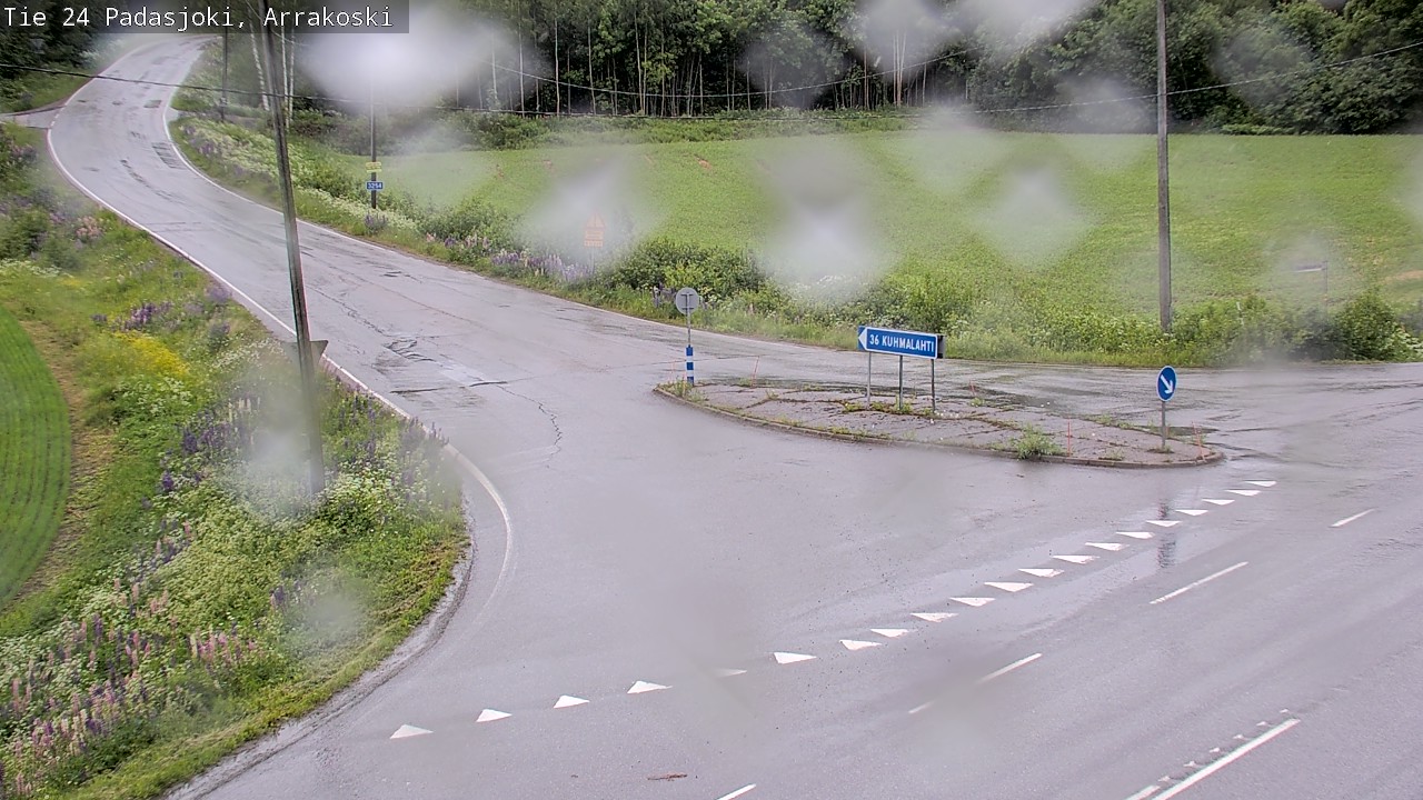 Weather Camera Image Road 24 Padasjoki, Arrakoski, Padasjoki, Päijät-Häme