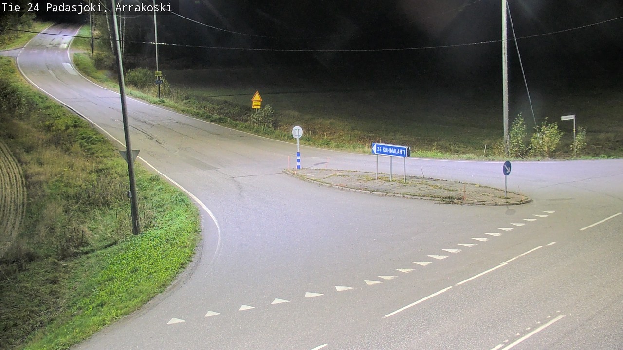 Weather Camera Image Road 24 Padasjoki, Arrakoski, Padasjoki, Päijät-Häme