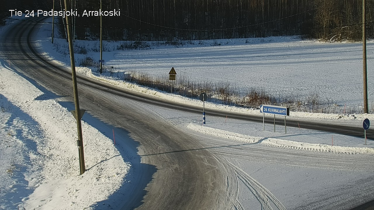 Weather Camera Image Road 24 Padasjoki, Arrakoski, Padasjoki, Päijät-Häme