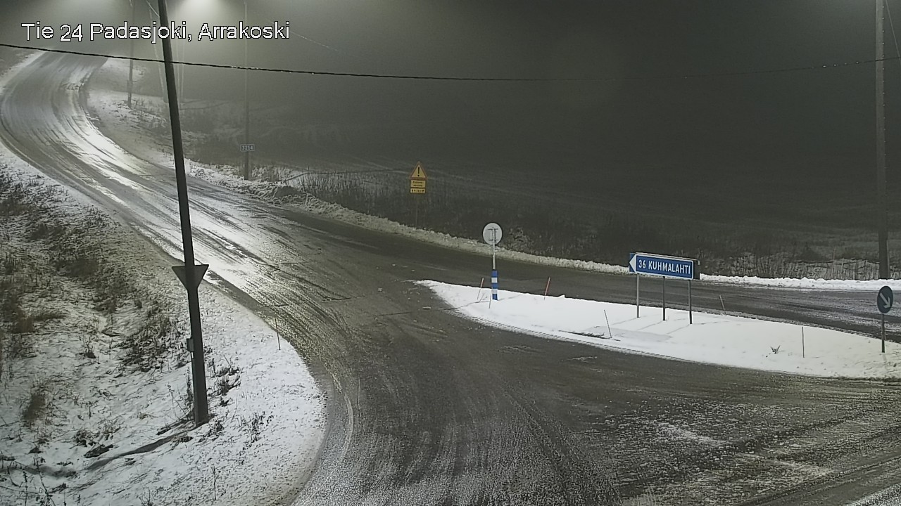 Weather Camera Image Väg 24 Padasjoki, Arrakoski, Padasjoki, Päijät-Häme
