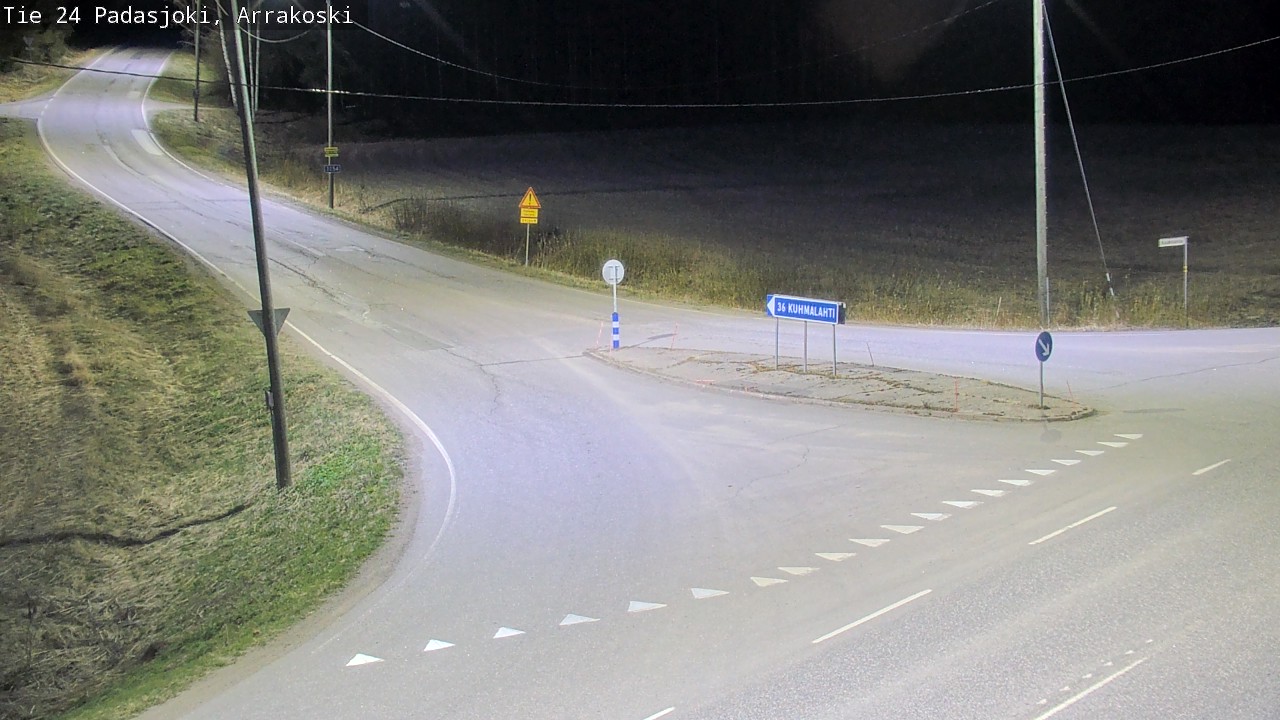 Weather Camera Image Road 24 Padasjoki, Arrakoski, Padasjoki, Päijät-Häme