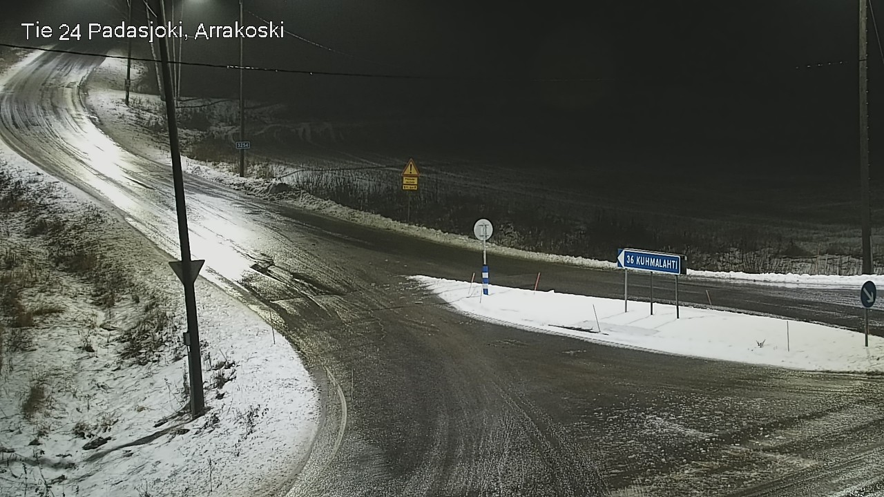 Weather Camera Image Väg 24 Padasjoki, Arrakoski, Padasjoki, Päijät-Häme