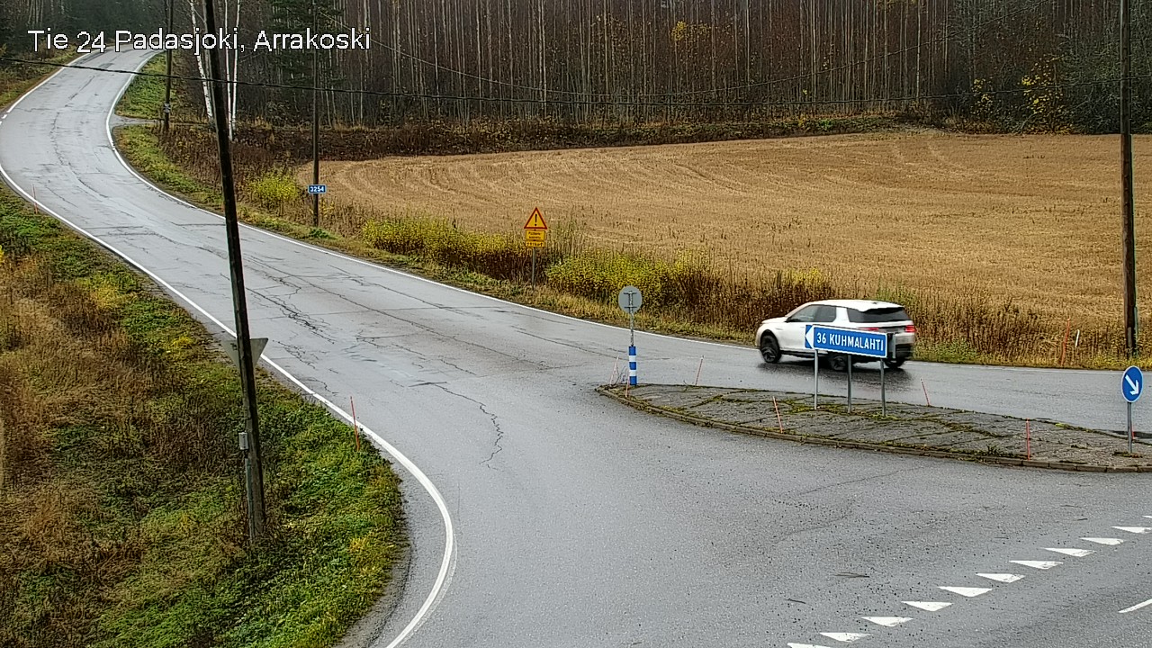 Kelikamerat Kuva Tie 24 Padasjoki, Arrakoski, Padasjoki, Päijät-Häme