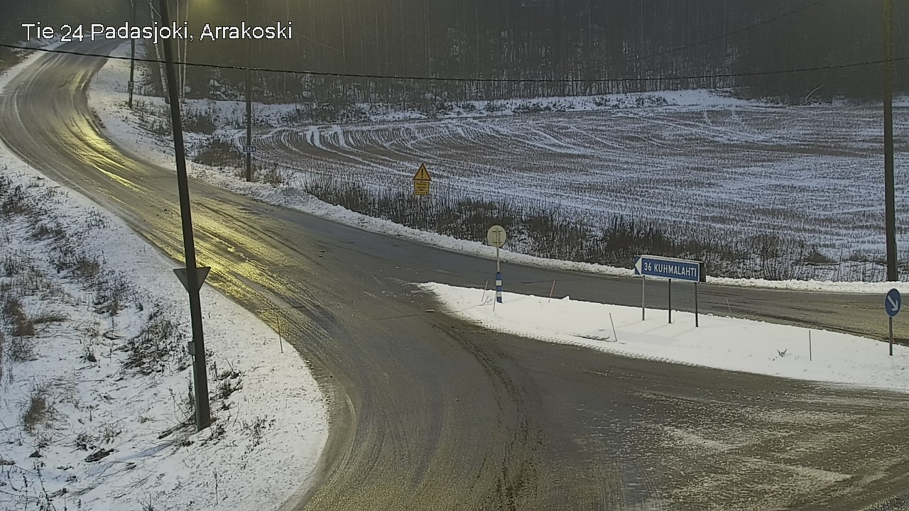 Weather Camera Image Väg 24 Padasjoki, Arrakoski, Padasjoki, Päijät-Häme