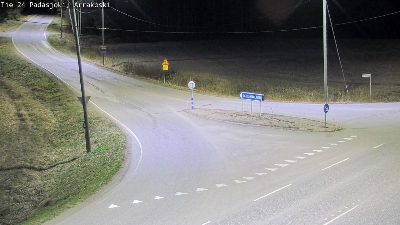 Weather Camera Image Road 24 Padasjoki, Arrakoski, Padasjoki, Päijät-Häme