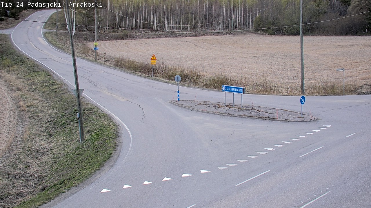 Weather Camera Image Road 24 Padasjoki, Arrakoski, Padasjoki, Päijät-Häme