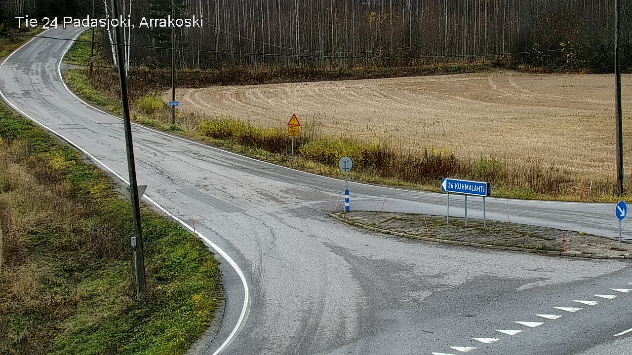 Kelikamerat Kuva Tie 24 Padasjoki, Arrakoski, Padasjoki, Päijät-Häme