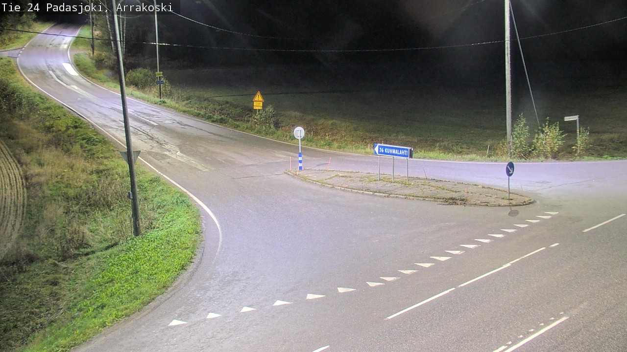Weather Camera Image Road 24 Padasjoki, Arrakoski, Padasjoki, Päijät-Häme