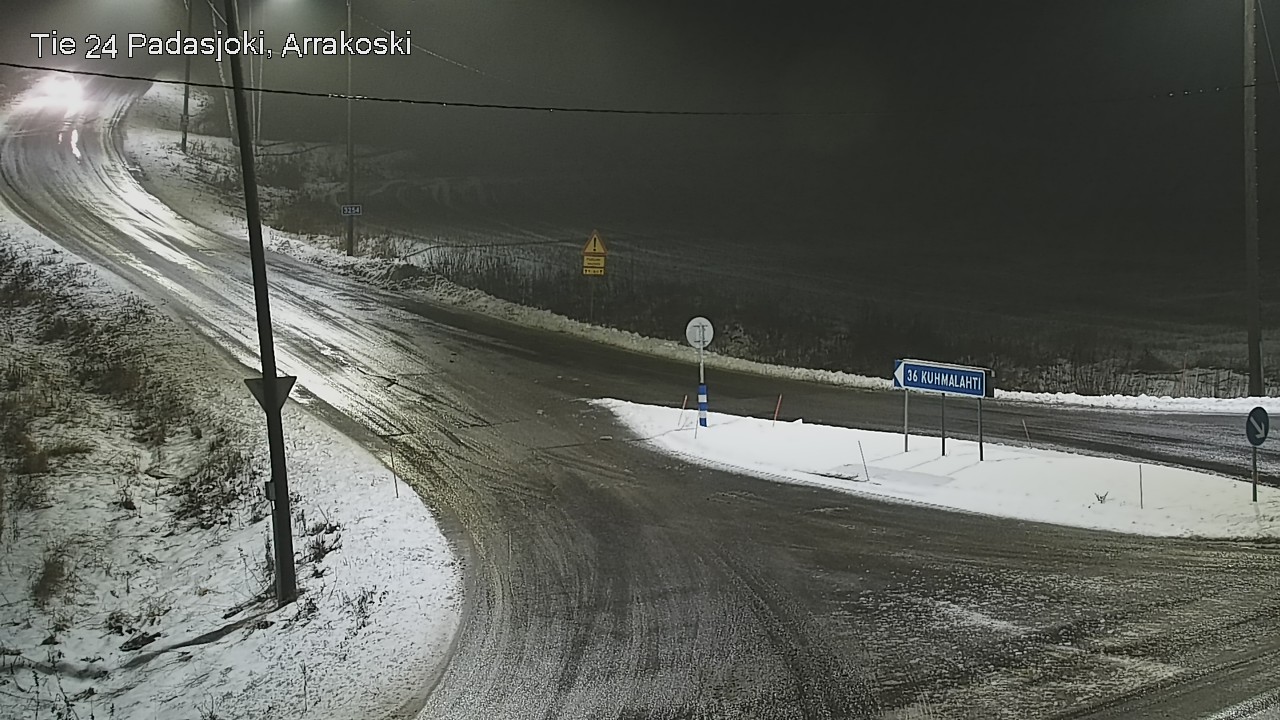 Weather Camera Image Väg 24 Padasjoki, Arrakoski, Padasjoki, Päijät-Häme