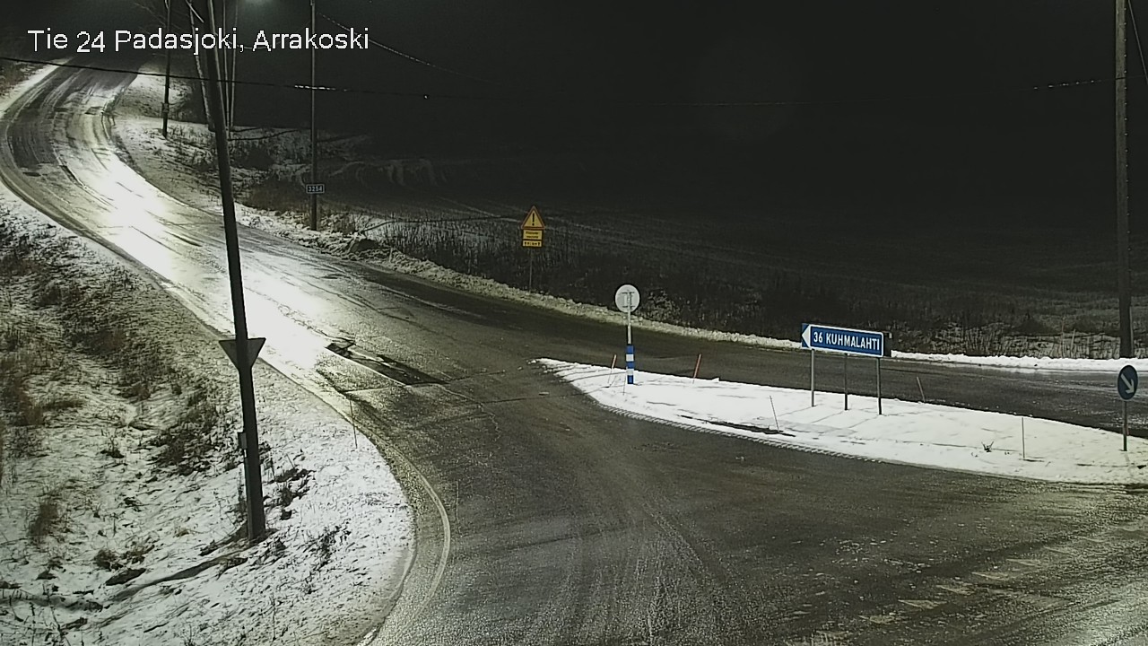 Weather Camera Image Väg 24 Padasjoki, Arrakoski, Padasjoki, Päijät-Häme