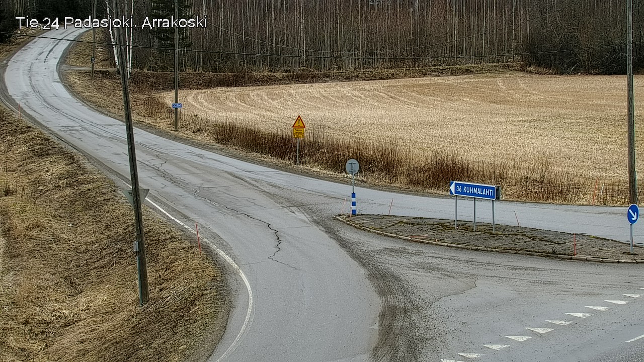 Weather Camera Image Road 24 Padasjoki, Arrakoski, Padasjoki, Päijät-Häme