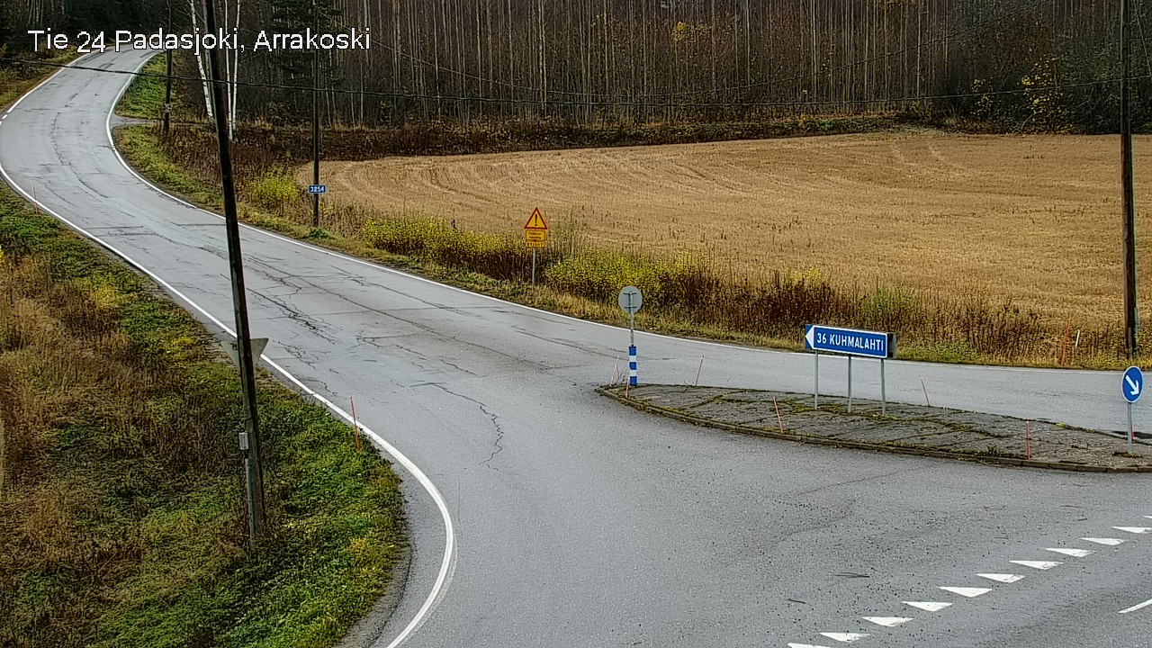Kelikamerat Kuva Tie 24 Padasjoki, Arrakoski, Padasjoki, Päijät-Häme