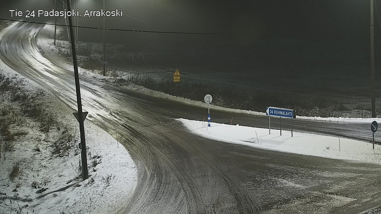 Weather Camera Image Väg 24 Padasjoki, Arrakoski, Padasjoki, Päijät-Häme