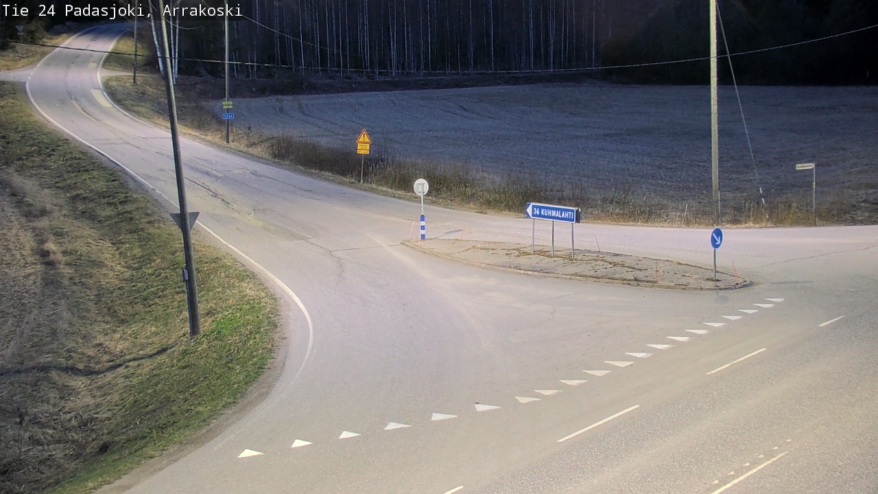 Weather Camera Image Road 24 Padasjoki, Arrakoski, Padasjoki, Päijät-Häme