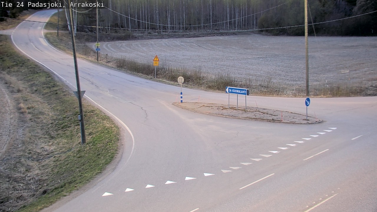 Weather Camera Image Road 24 Padasjoki, Arrakoski, Padasjoki, Päijät-Häme