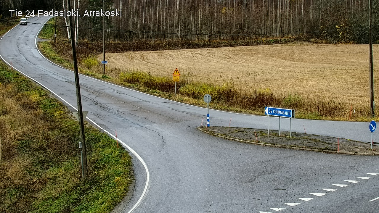 Kelikamerat Kuva Tie 24 Padasjoki, Arrakoski, Padasjoki, Päijät-Häme