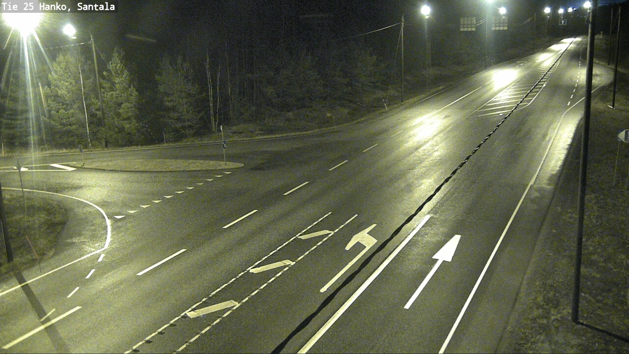Weather Camera Image Road 25 Hanko, Santala, Hanko, Uusimaa