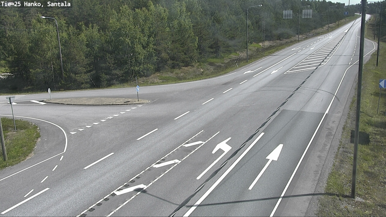 Kelikamerat Kuva Tie 25 Hanko, Santala, Hanko, Uusimaa