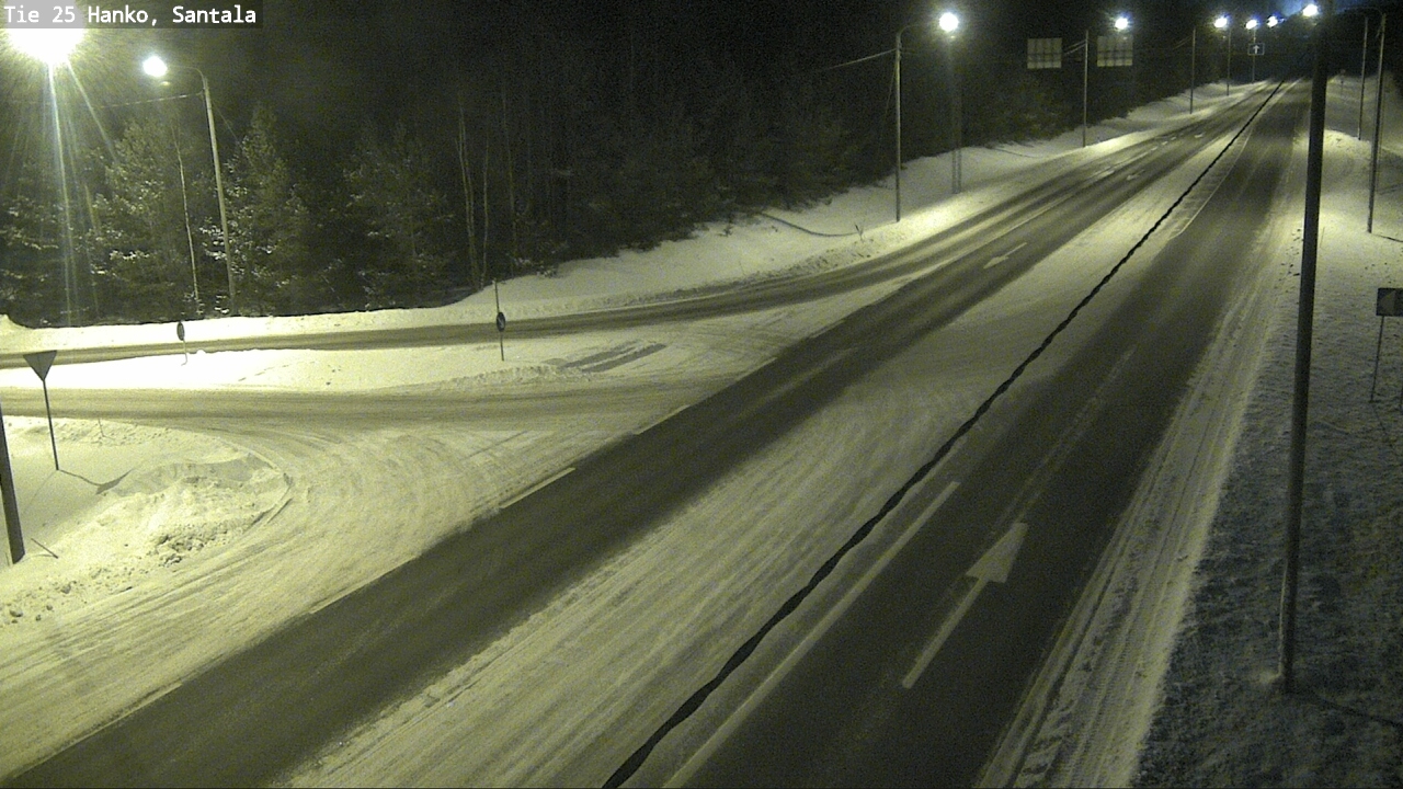 Weather Camera Image Road 25 Hanko, Santala, Hanko, Uusimaa