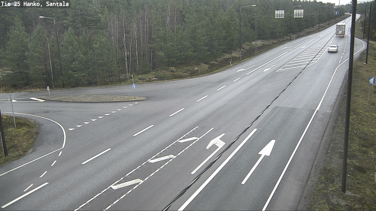 Weather Camera Image Väg 25 Hangö, Sandö, Hanko, Uusimaa