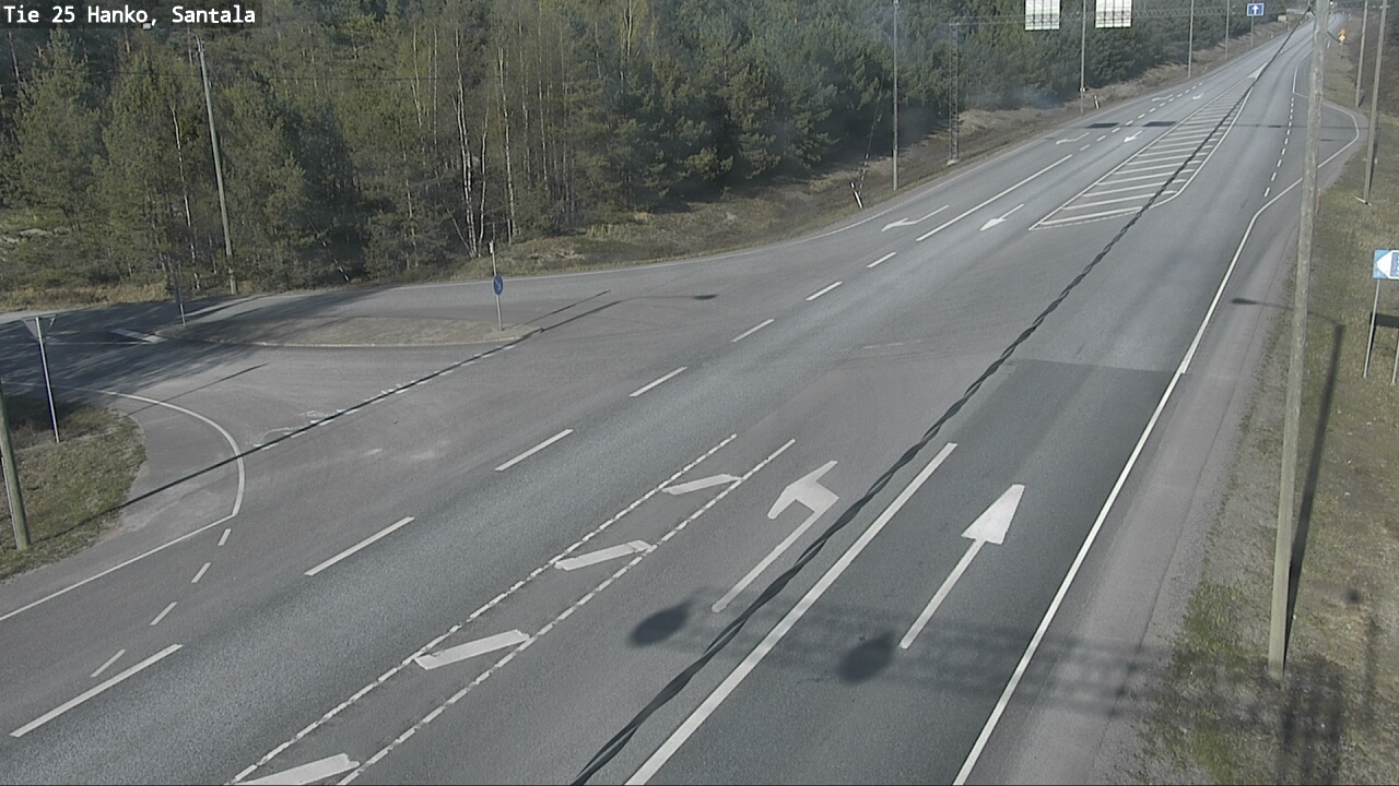 Kelikamerat Kuva Tie 25 Hanko, Santala, Hanko, Uusimaa