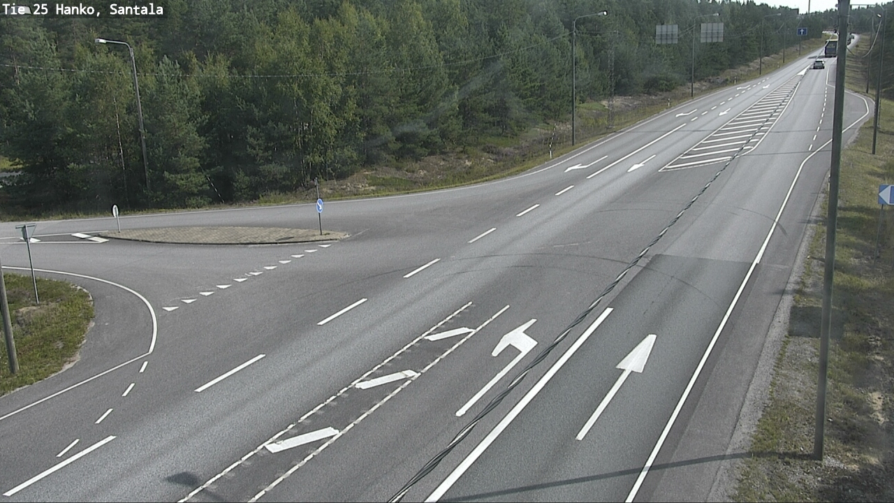 Weather Camera Image Väg 25 Hangö, Sandö, Hanko, Uusimaa