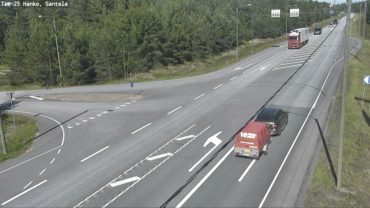 Kelikamerat Kuva Tie 25 Hanko, Santala, Hanko, Uusimaa