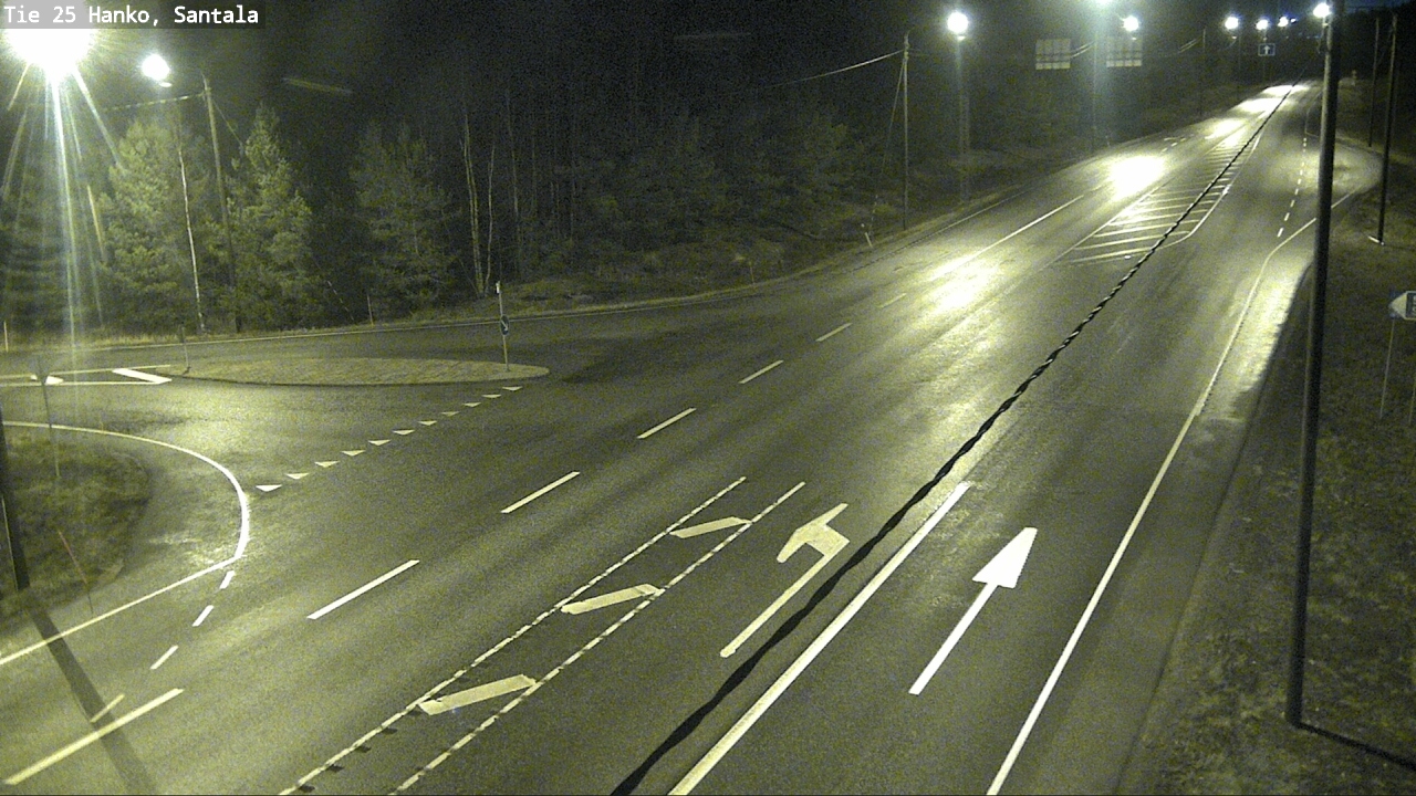 Weather Camera Image Road 25 Hanko, Santala, Hanko, Uusimaa