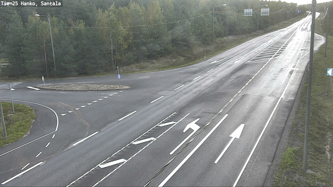 Weather Camera Image Road 25 Hanko, Santala, Hanko, Uusimaa