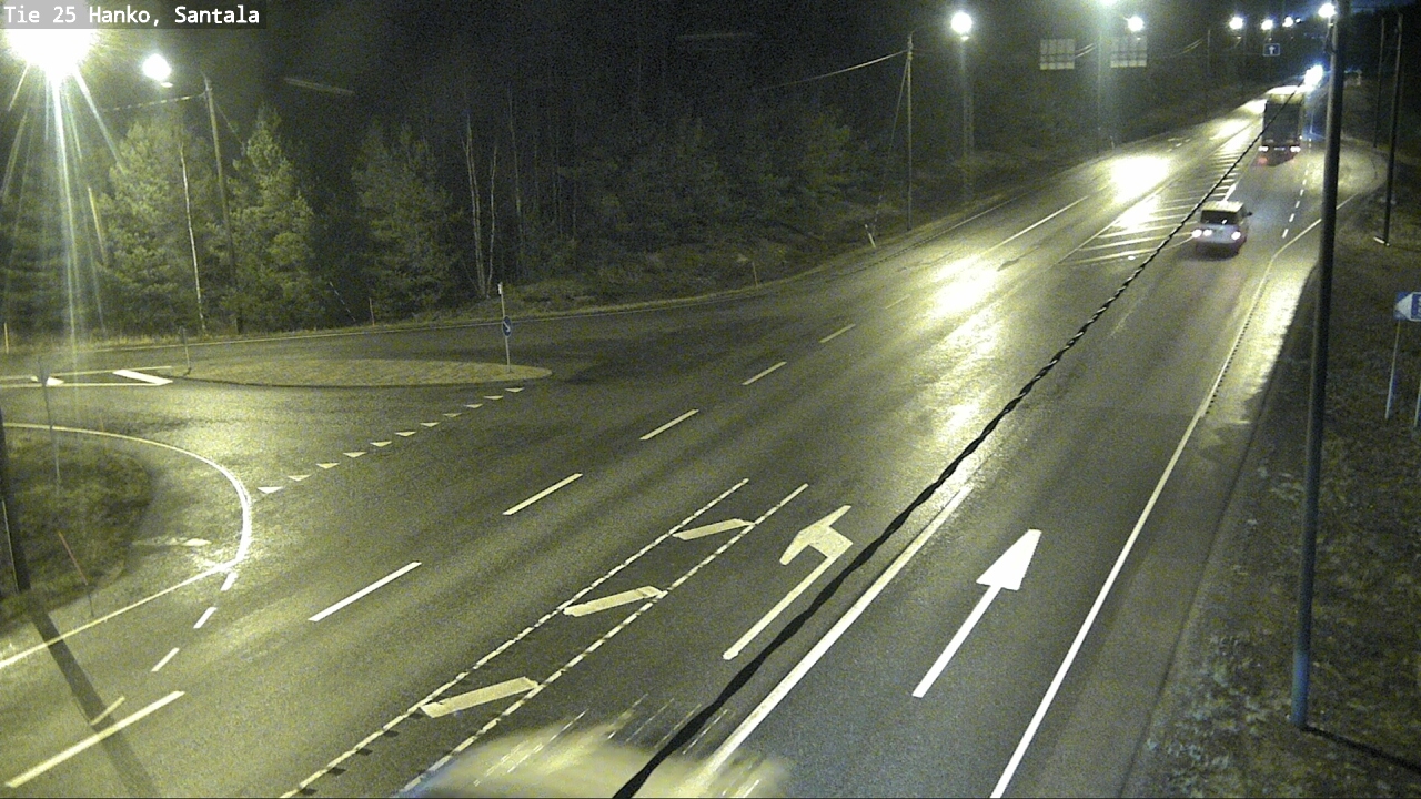 Weather Camera Image Road 25 Hanko, Santala, Hanko, Uusimaa