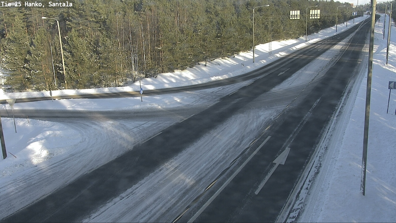 Weather Camera Image Road 25 Hanko, Santala, Hanko, Uusimaa