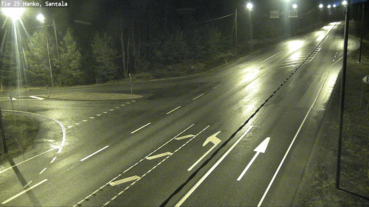 Weather Camera Image Road 25 Hanko, Santala, Hanko, Uusimaa