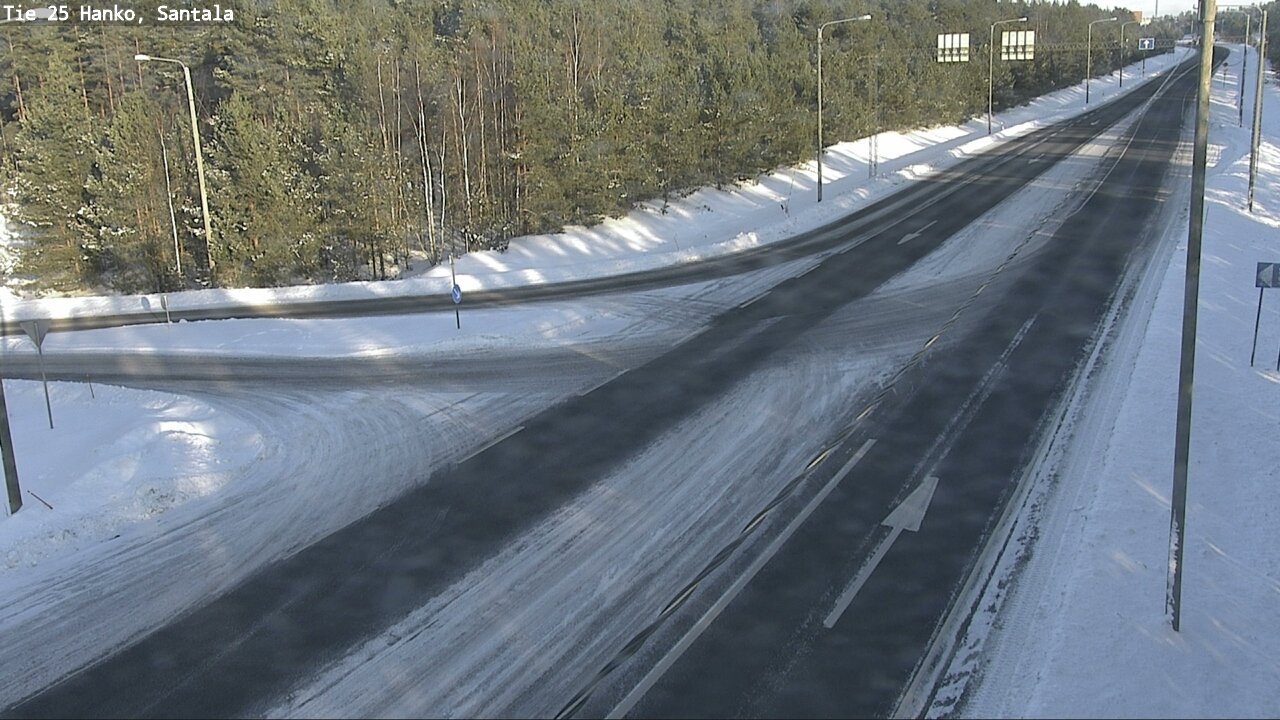 Weather Camera Image Road 25 Hanko, Santala, Hanko, Uusimaa