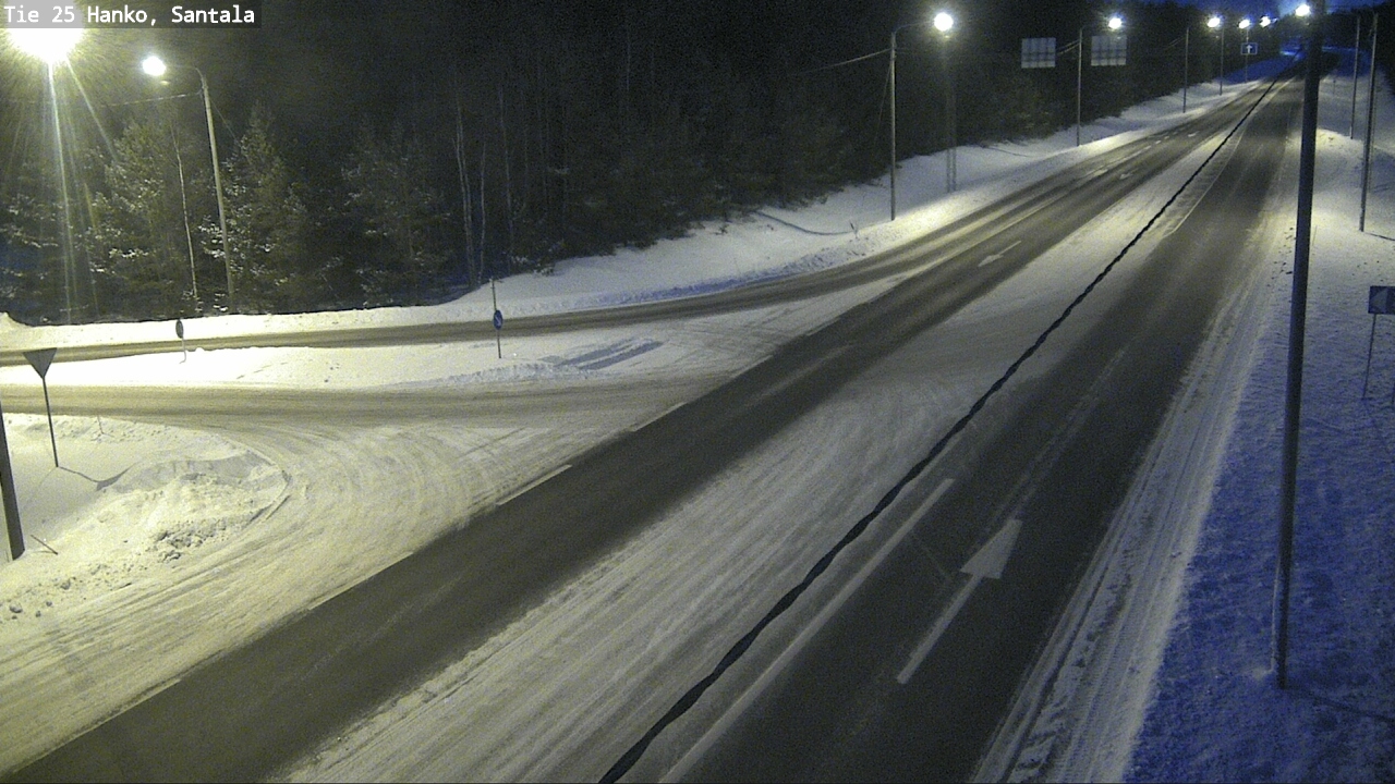 Weather Camera Image Road 25 Hanko, Santala, Hanko, Uusimaa