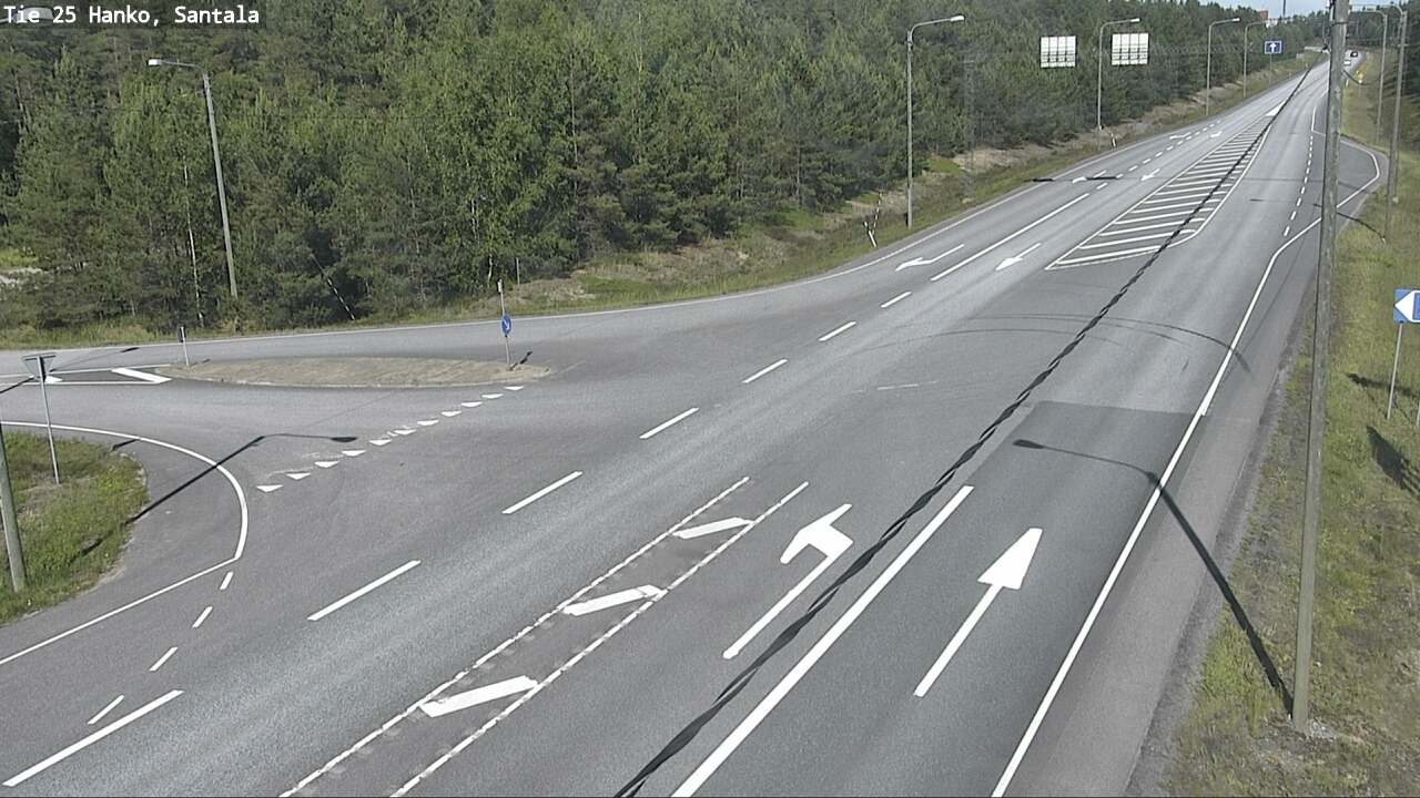 Kelikamerat Kuva Tie 25 Hanko, Santala, Hanko, Uusimaa