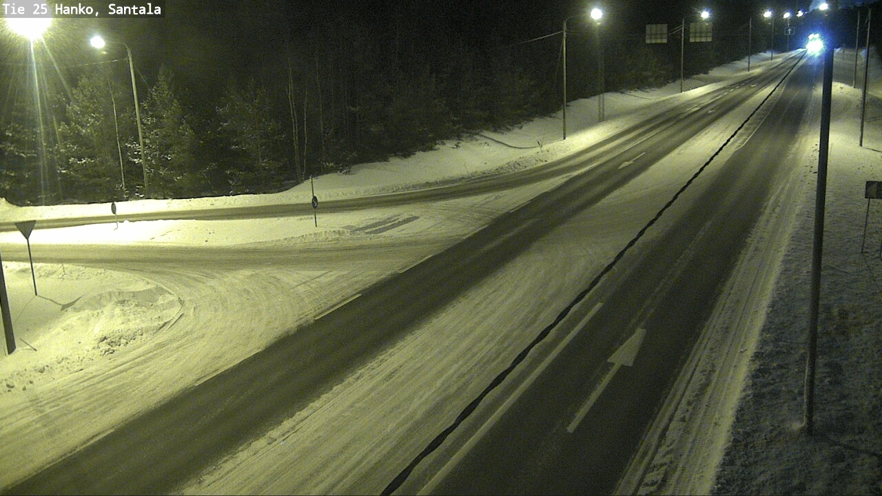Weather Camera Image Road 25 Hanko, Santala, Hanko, Uusimaa