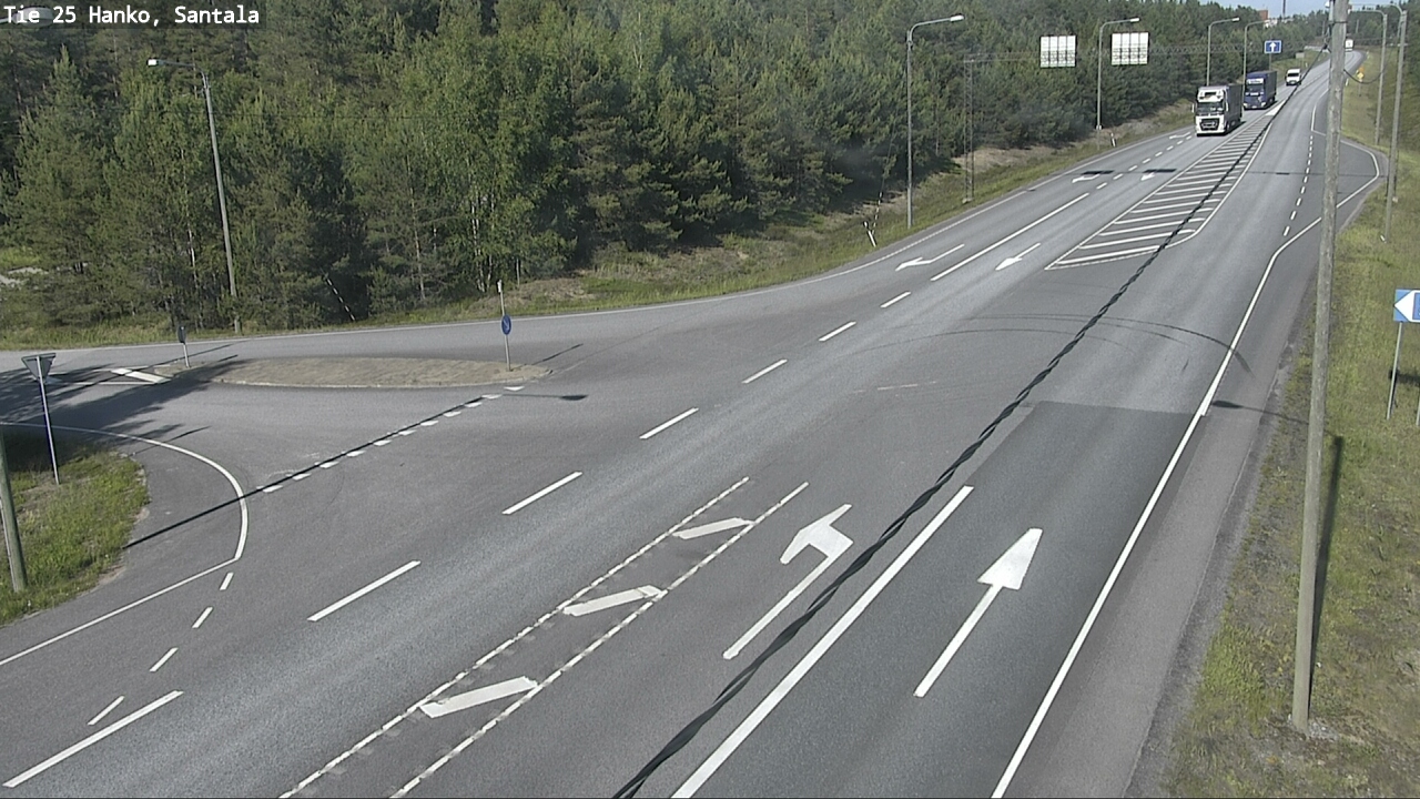 Kelikamerat Kuva Tie 25 Hanko, Santala, Hanko, Uusimaa