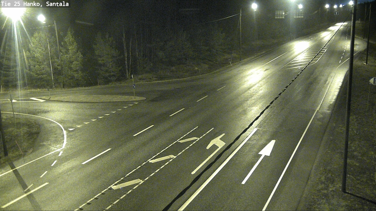 Weather Camera Image Road 25 Hanko, Santala, Hanko, Uusimaa