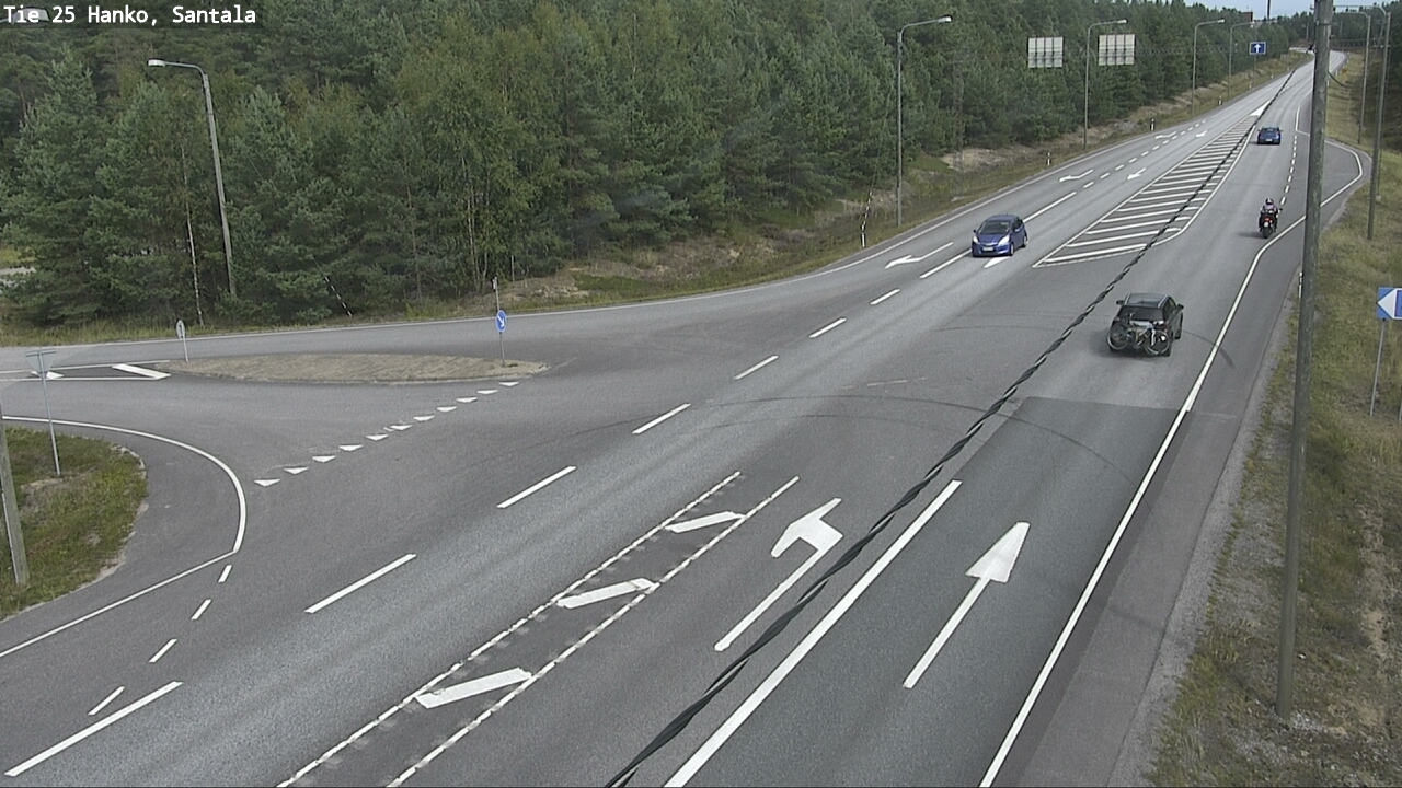 Kelikamerat Kuva Tie 25 Hanko, Santala, Hanko, Uusimaa