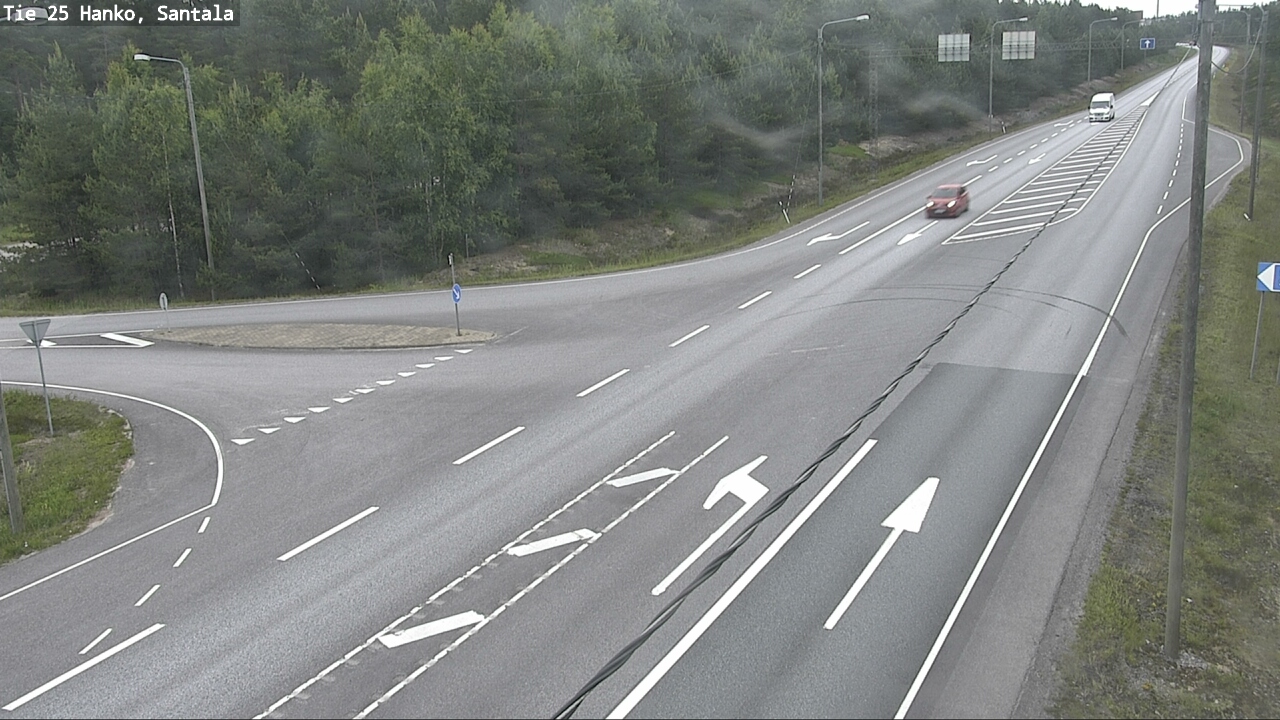 Weather Camera Image Väg 25 Hangö, Sandö, Hanko, Uusimaa