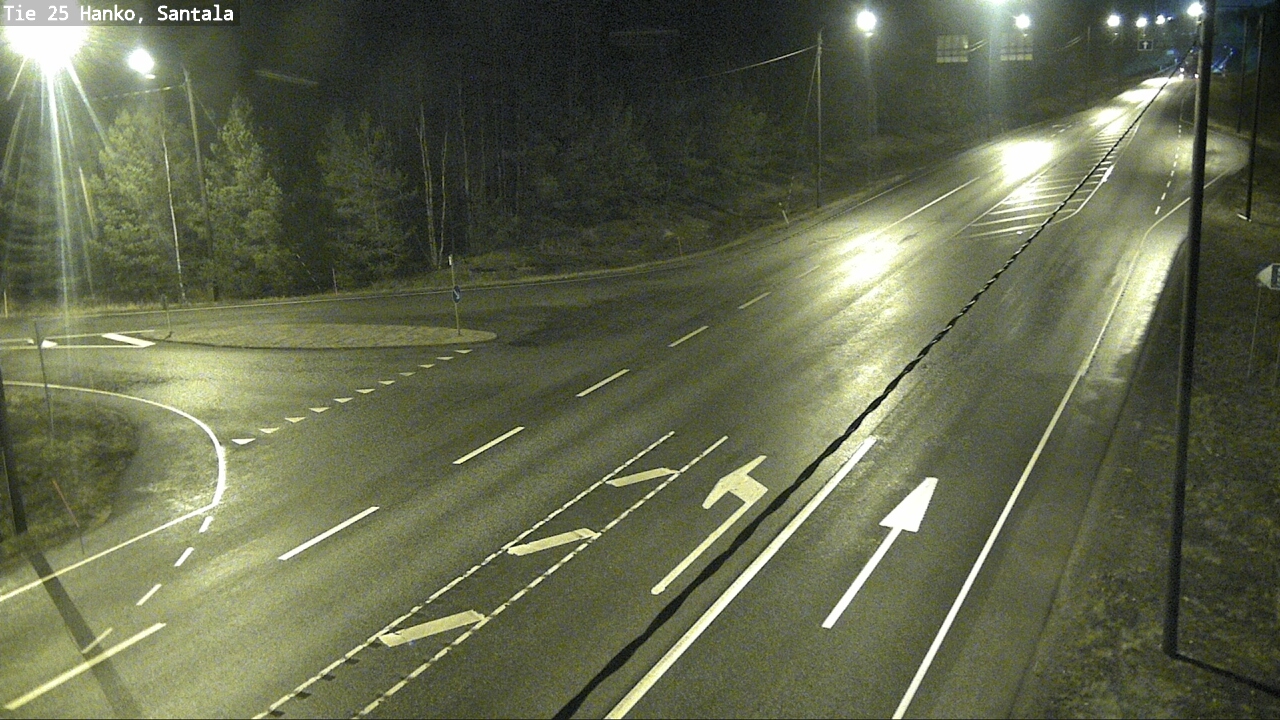 Weather Camera Image Road 25 Hanko, Santala, Hanko, Uusimaa