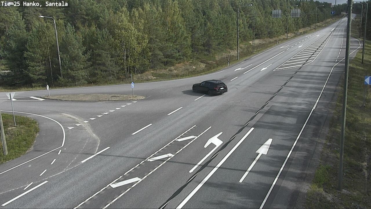 Weather Camera Image Road 25 Hanko, Santala, Hanko, Uusimaa